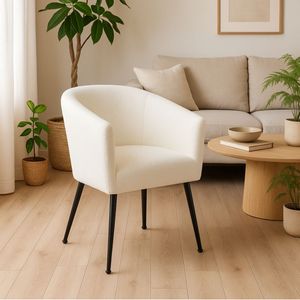 Butaca Melrose respaldo circular 70x66x64 cm