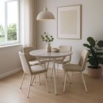 Mesa-de-comedor-Paul-redonda-extensible-blanco-76x130-180x130-cm-ambientada