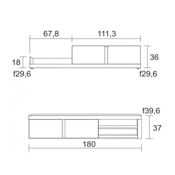 composicion-de-salon-fly-180cm-blanco-mate-naturale-0025405