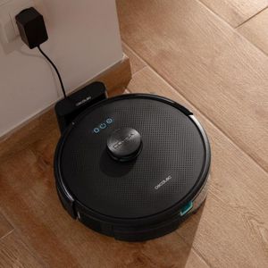 Robot aspirador Cecotec Conga M70 20000Pa navegación láser WiFi negro