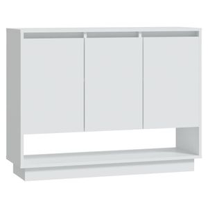 Aparador Roma 3 puertas + estante 75x97x31 cm