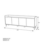 Mueble-de-TV-Philip-4-puertas-blanco-roble-634x180x335-cm-