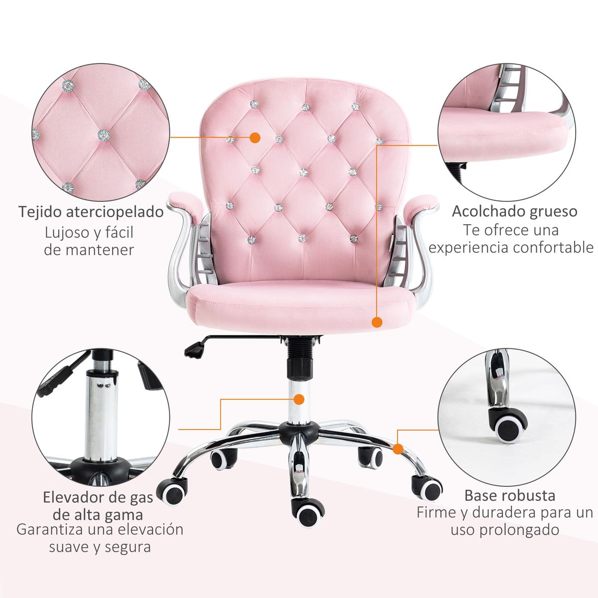 Silla-de-oficina-Spring-Vinsetto-altura-ajustable---respaldo-inclinable-rosa-93-103x595x605-cm-