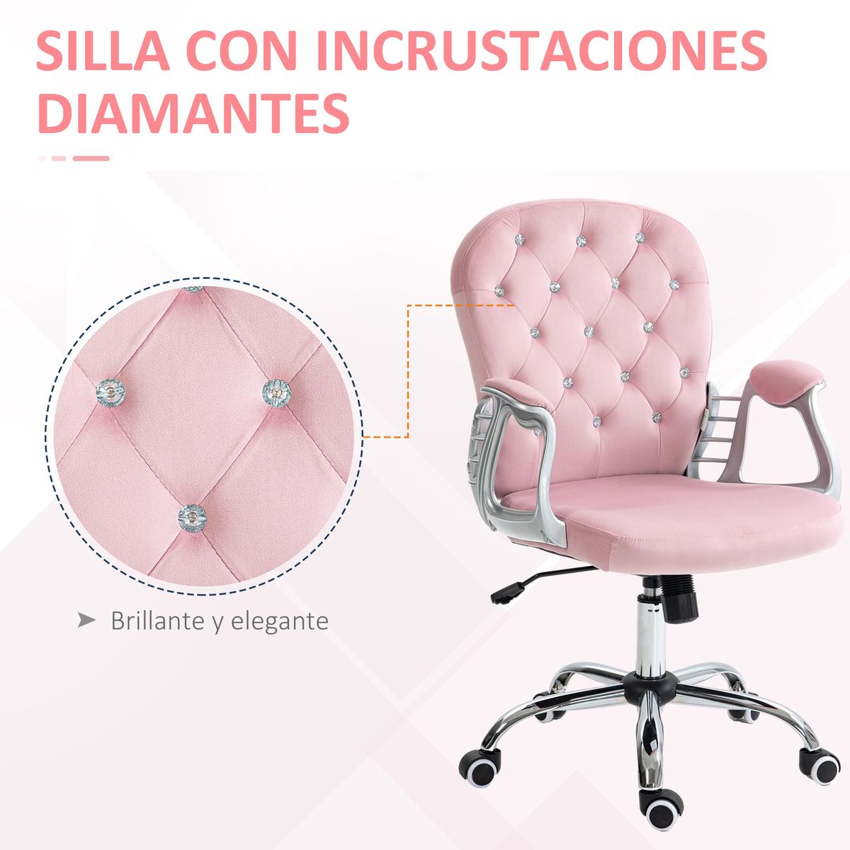 Silla-de-oficina-Spring-Vinsetto-altura-ajustable---respaldo-inclinable-rosa-93-103x595x605-cm-