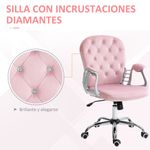 Silla-de-oficina-Spring-Vinsetto-altura-ajustable---respaldo-inclinable-rosa-93-103x595x605-cm-