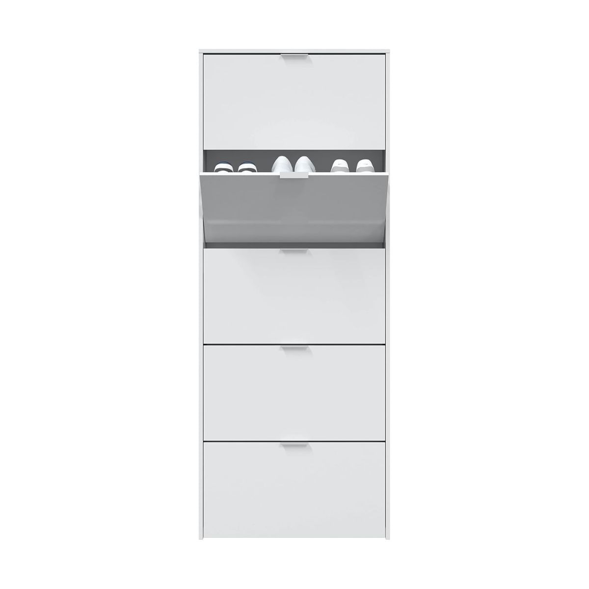Zapatero-Maelys-5-puertas-blanco-brillo-180x70x17-cm