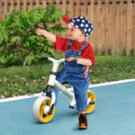 Bicicleta-sin-pedales-Daisy-Aiyaplay--18M-altura-ajustable-blanco-naranja-47x665x34-cm-