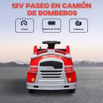Coche-electrico-infantil-Camion-de-bomberos-Aiyaplay-12V--3A-sirena---accesorios-rojo-52x86x49-cm-
