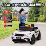 Coche-electrico-infantil-Coche-de-policia-Aiyaplay-12V--3A-blanco-50x66x112-cm-