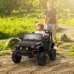 Coche-electrico-infantil-Safari-Aiyaplay-12V--3A---control-remoto-negro-65x63x100-cm-