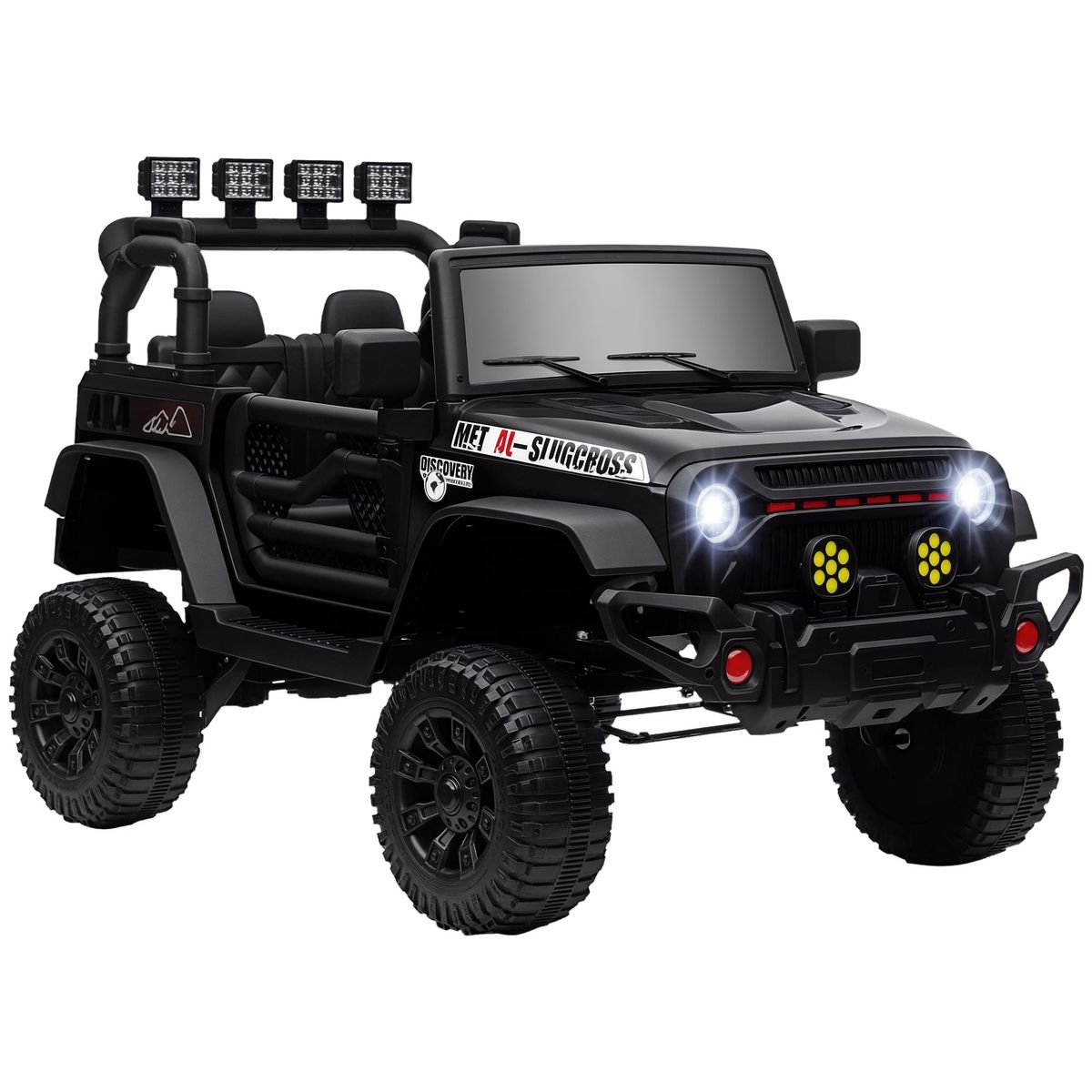 Coche-electrico-infantil-Safari-Aiyaplay-12V--3A---control-remoto-negro-65x63x100-cm-