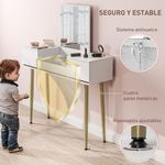 Tocador-Gloria-Homcom-1-espejo---3-cajones-blanco-dorado-1305x1055x30-cm-