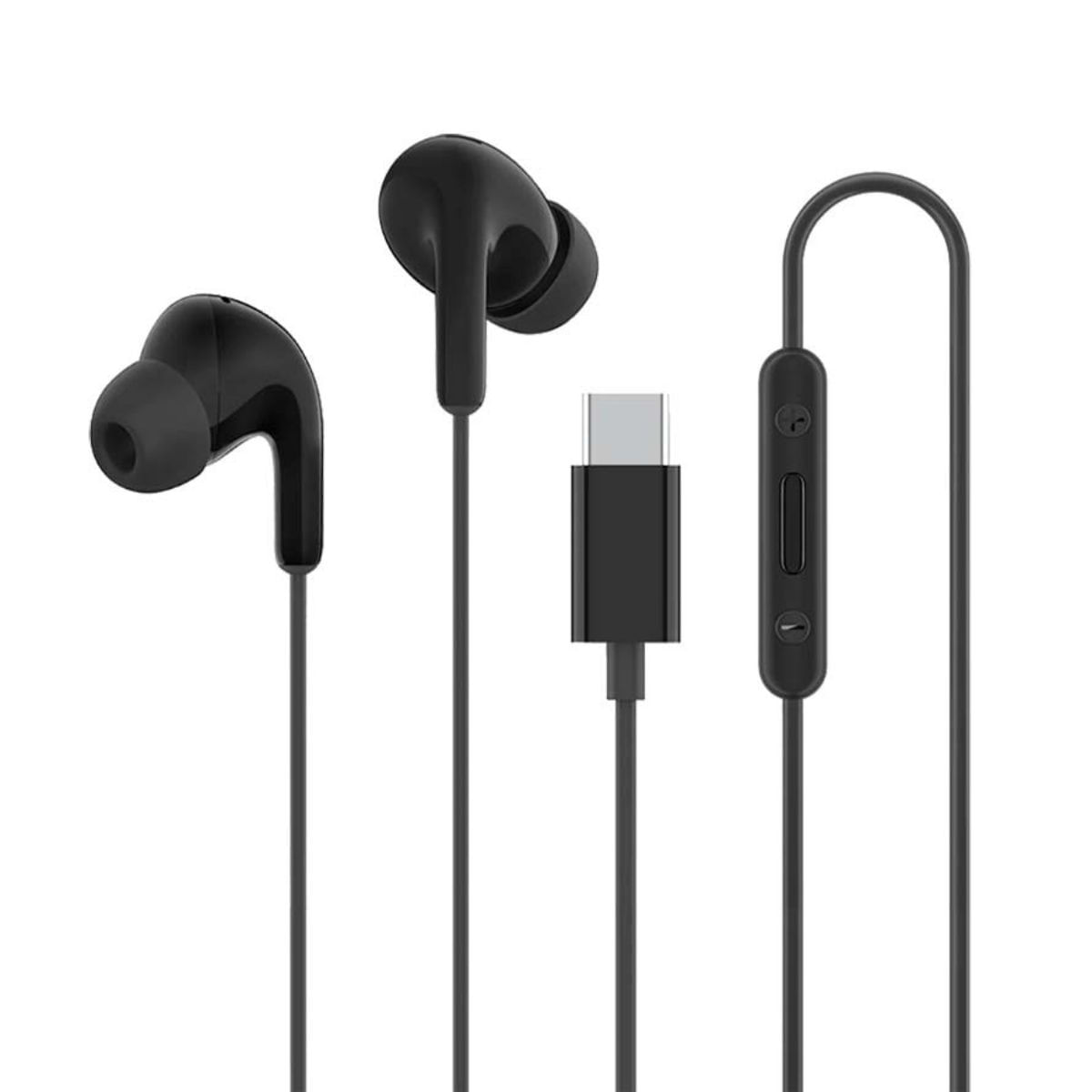 Auriculares-Xiaomi-Earphones-Type-C-microfono-negro