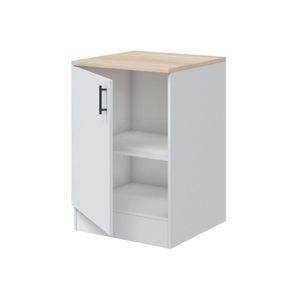 Mueble bajo Kira módulo 1 puerta blanco 60 cm