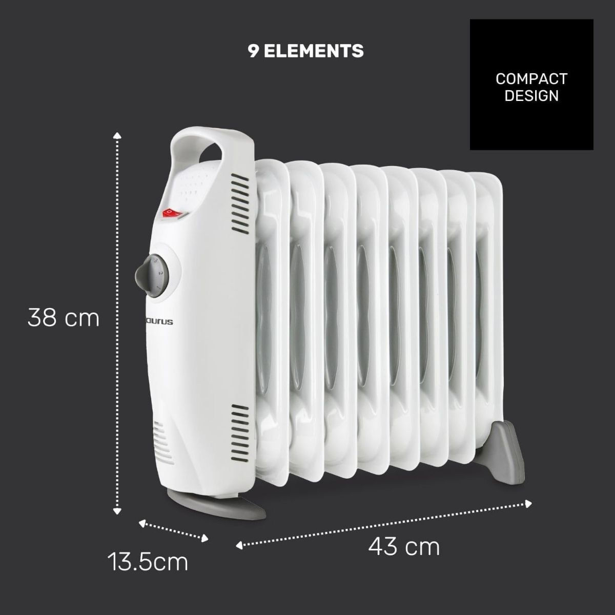 Radiador-de-aceite-Taurus-Masai-1000W-medidas