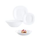 Vajilla-Carine-Luminarc-19-piezas-6-servicios-vidiro-opal-blanco-fondo-blanco