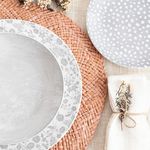 Vajilla-Aquilea-Bidasoa-12-piezas-4-servicios-porcelana-gris-detalle