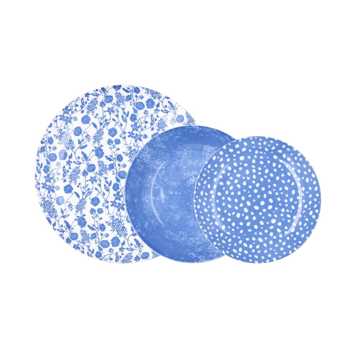 Vajilla-Aquilea-Bidasoa-18-piezas-6-servicios-porcelana-azul