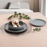 Vajilla-Duna-Quid-12-piezas-4-servicios-diseño-elegante-gris-