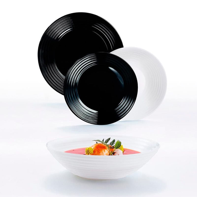 vajilla-harena-luminarc-18-piezas-6-servicios-vidrio-blanco-negro-0047561