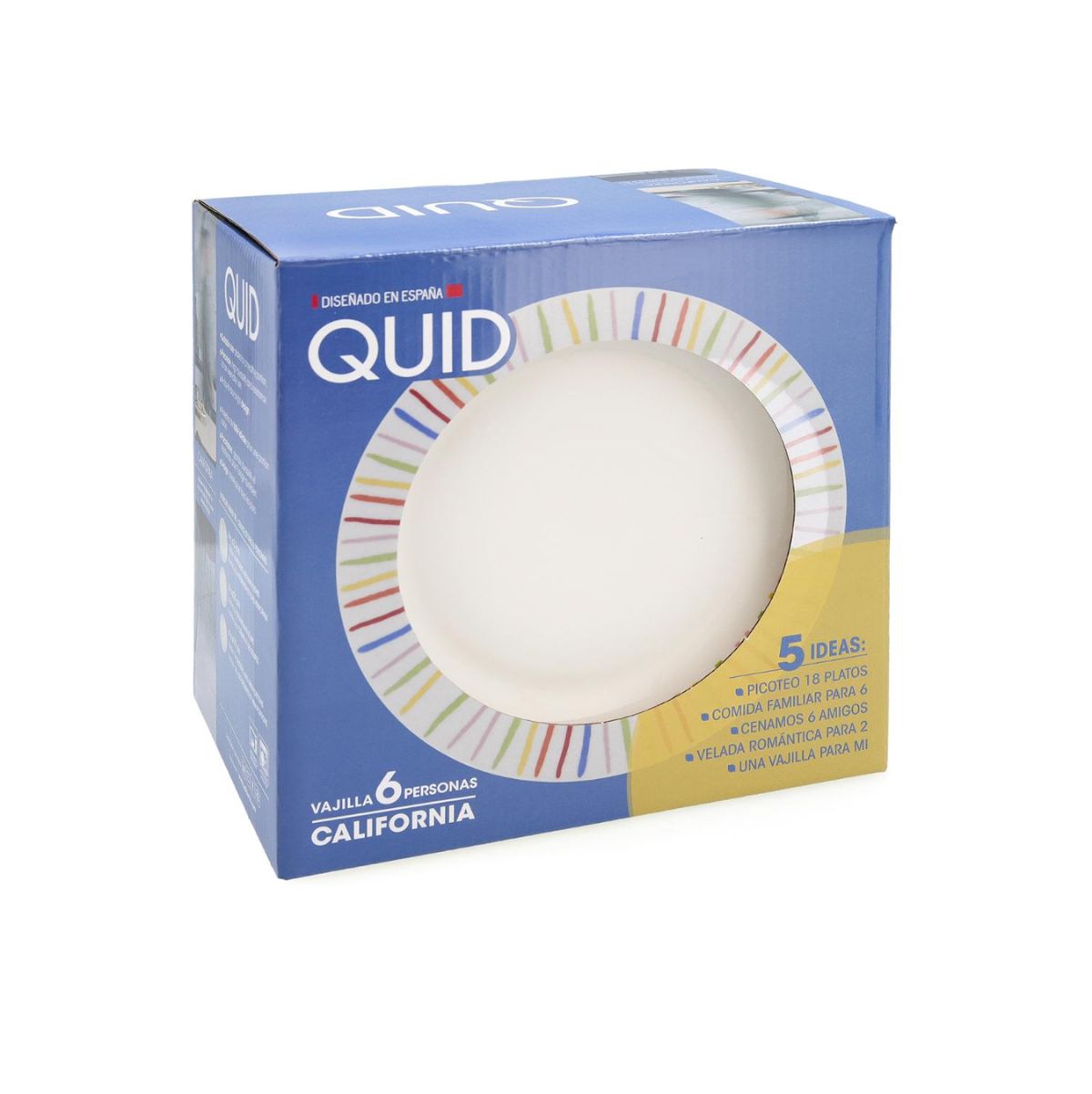 Vajilla-California-Quid-18-piezas-6-servicios-porcelana-multicolor-caja