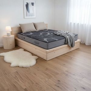 Colchón viscoelástico Grafeno Night Confort H25 núcleo espuma Bio Confort Plus negro 26 cm