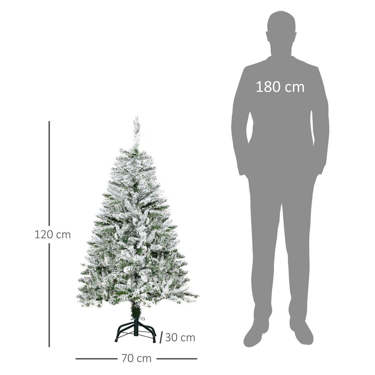 Arbol-de-Navidad-Homcom-200-ramas-medidas