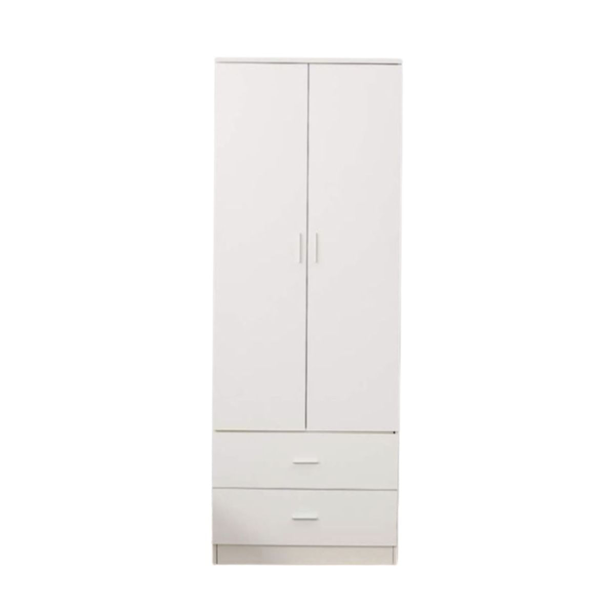 Armario-Boreal-2-puertas---2-cajones-blanco-180x60x42-cm