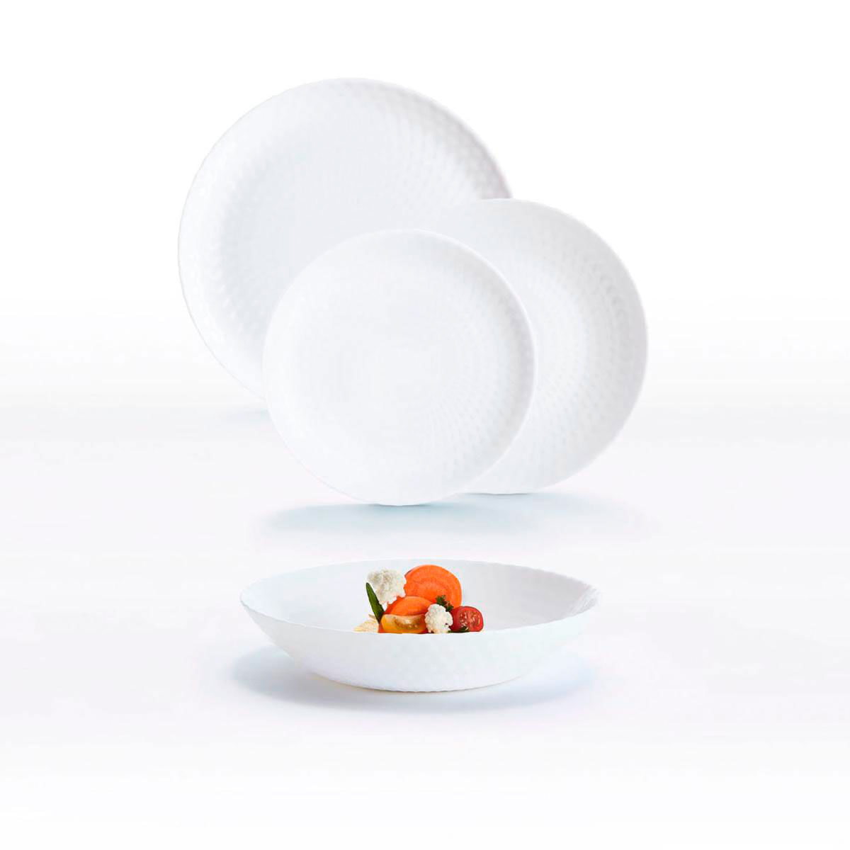 Vajilla-Pampille-Luminarc-18-piezas-6-servicios-opal-blanco-fondo-blanco