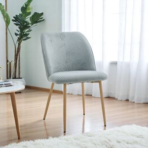 Silla de comedor Milán asiento acolchado 84x50x62 cm