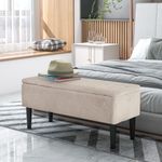 Banco-de-almacenaje-Macarena-Homcom-tapa-abatible-gris-45x95x38-cm-