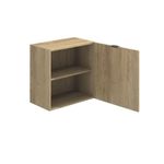 Armario-Italia-puerta---1-estante-marron-55x55x33-cm