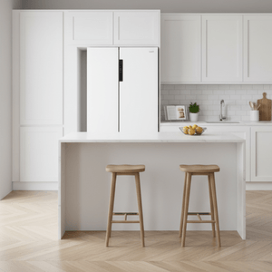 Frigorífico americano Kunft KSBS9117 No Frost 442L E blanco 177 cm
