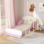 Cama-infantil-Play-Aiyaplay-anticaidas---estante-blanco-rosa-60x150-cm-