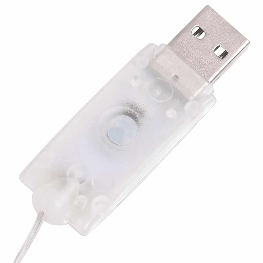 Decoracion-navideña-Muñeco-de-nieve-60-LED-8-modos-blanco