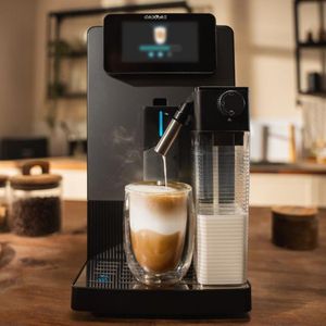 Cafetera superautomática Cecotec Cremmaet Latte Touch 19 bares con tanque de leche negro