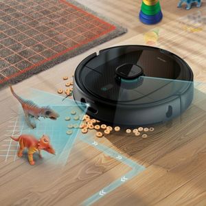 Robot aspirador Cecotec Conga 9990 AI Spin Revolution Ultra Power Home 4 en 1 con base de autovaciado