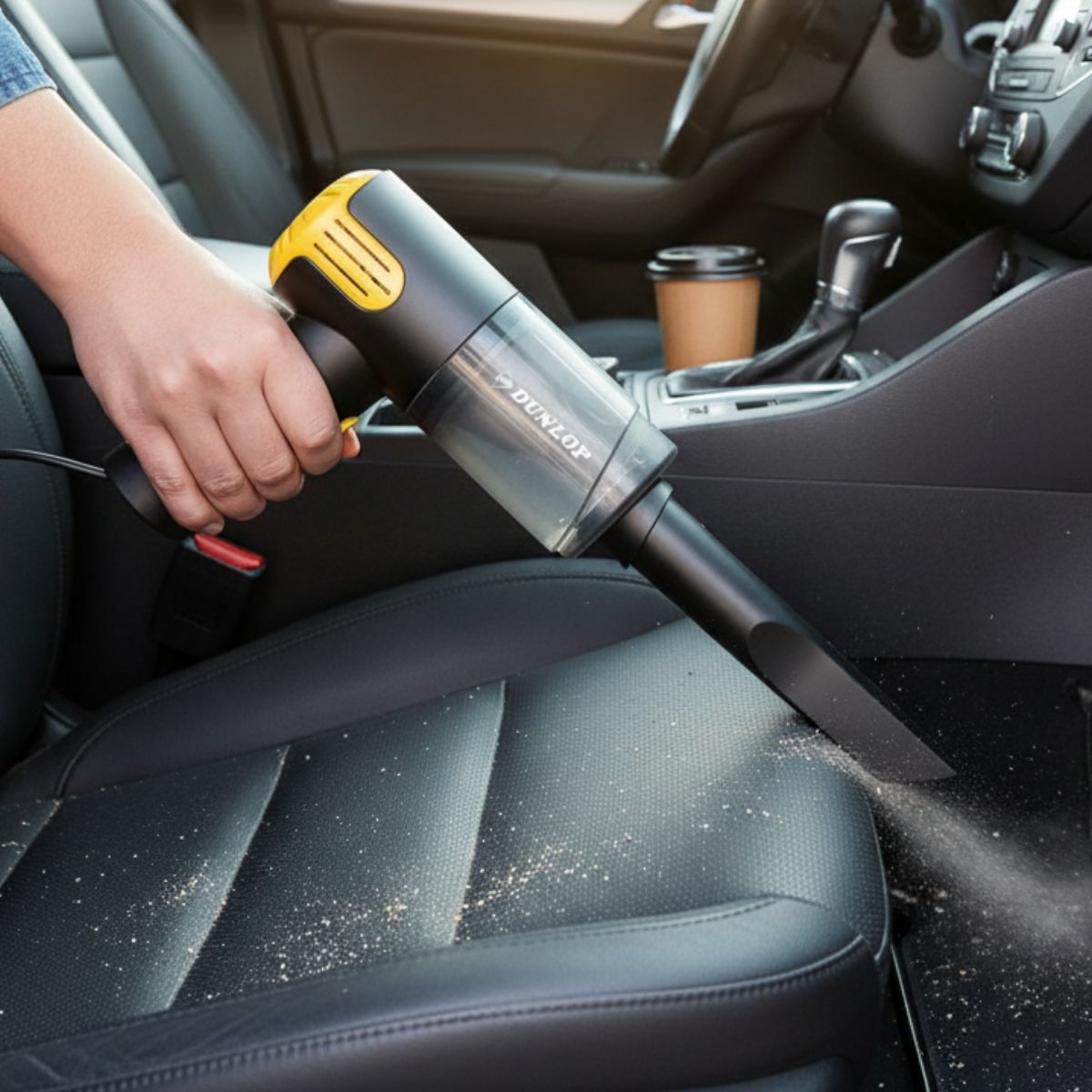 Aspirador-de-mano-Dunlop-12V-2-boquillas-negro-