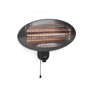 Calefactor de exterior Tristar KA5286 2000W diseño de pared negro