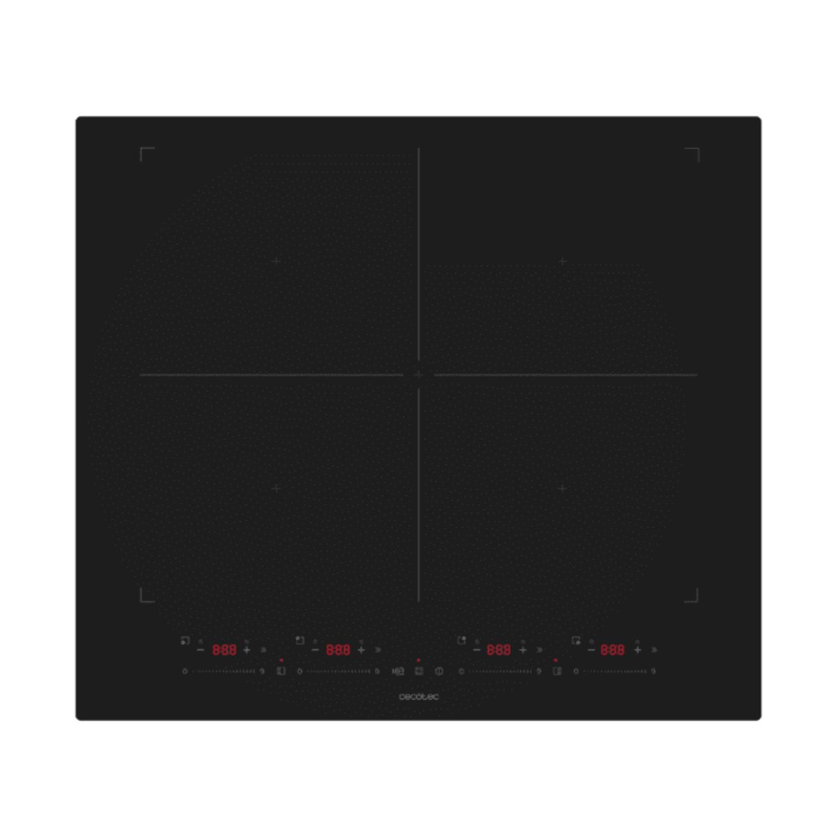 Placa-de-induccion-Cecotec-Bolero-Squad-I-4700-TitanicZone-7400W-4-zonas-negro-60-cm-