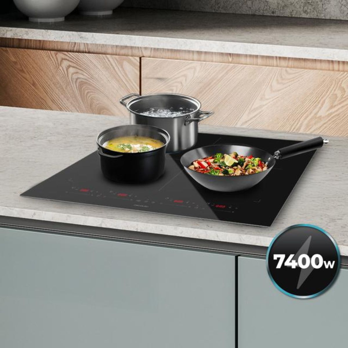 Placa-de-induccion-Cecotec-Bolero-Squad-I-4700-TitanicZone-7400W-4-zonas-negro-60-cm-