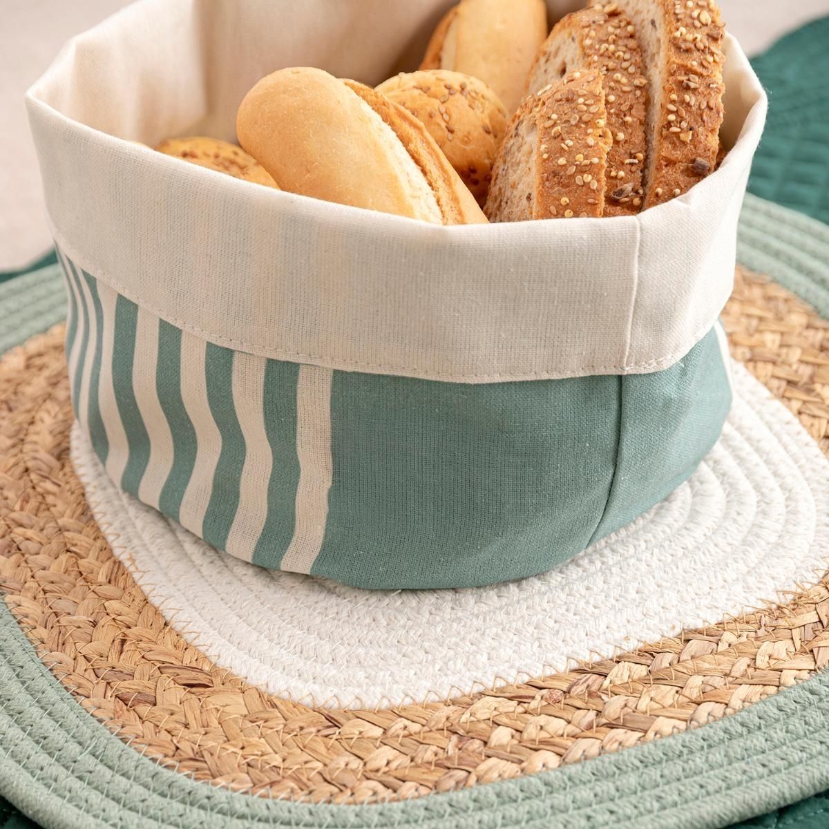 Cesta-de-pan-Bodo-Luminarc-tela-blanco-Ø20-cm-detalle