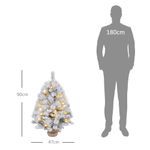 Arbol-de-Navidad-Alsacia-Homcom-133-ramas---50-luces-LED-blanco-Ø47x92-cm-