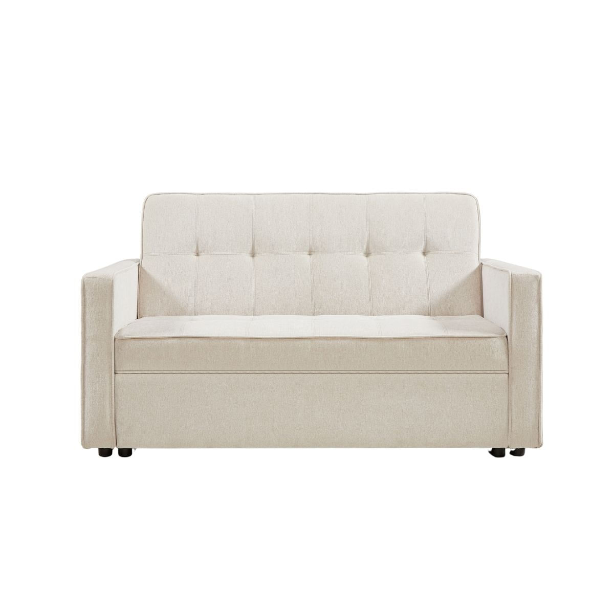 Sofa-cama-Izan-Deluxe-beige-frontal