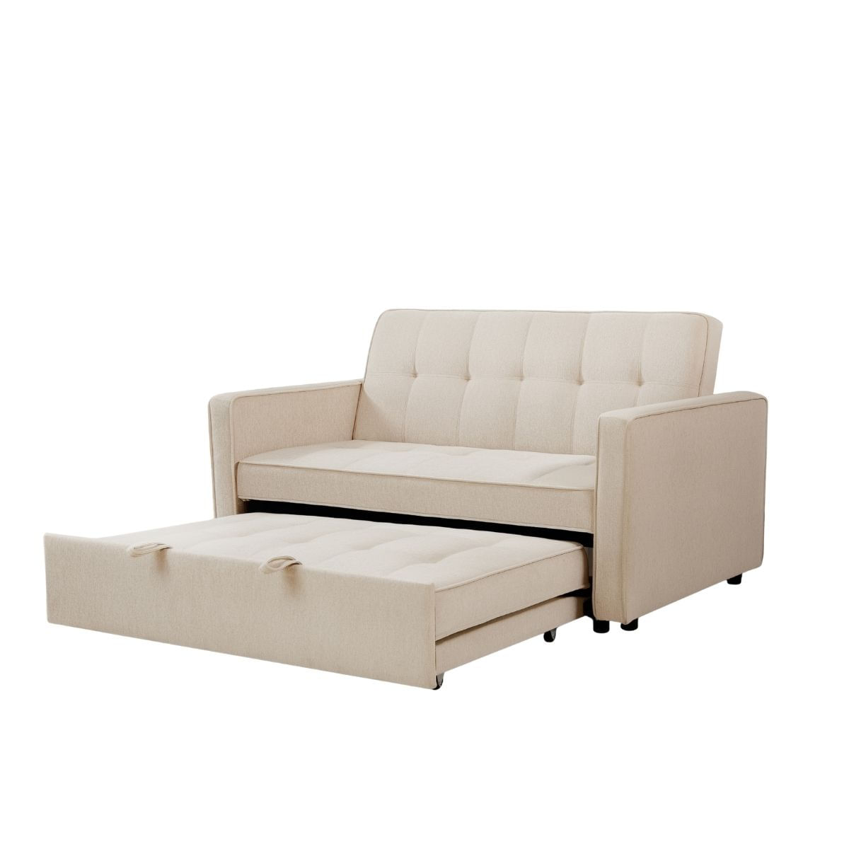 Sofa-cama-Izan-Deluxe-beige-extensible