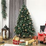 Arbol-de-Navidad-Homcom-ambientada