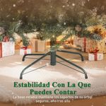 Arbol-de-Navidad-Homcom-581-ramas-base-metal