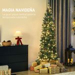 Arbol-de-Navidad-Homcom-656-ramas-con-300-luces