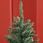 Arbol-de-Navidad-Homcom-con-310-luces-LED-verde-150-cm-detalle