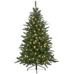 Arbol-de-Navidad-Homcom-con-310-luces-LED-verde-150-cm-fondo-blanco